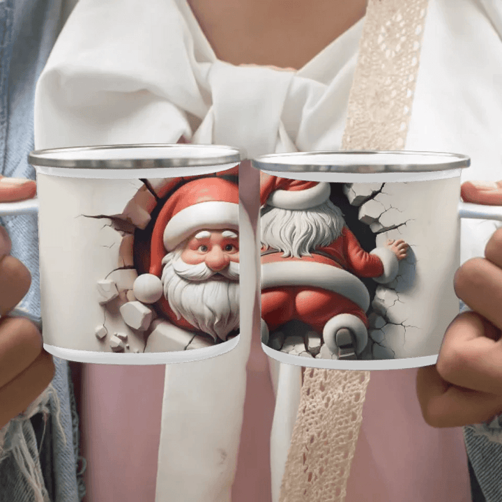 Custom 3D Christmas Character Mug - ARTFULANE