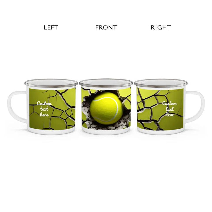 Custom 3D Tennis Ball Mug - ARTFULANE