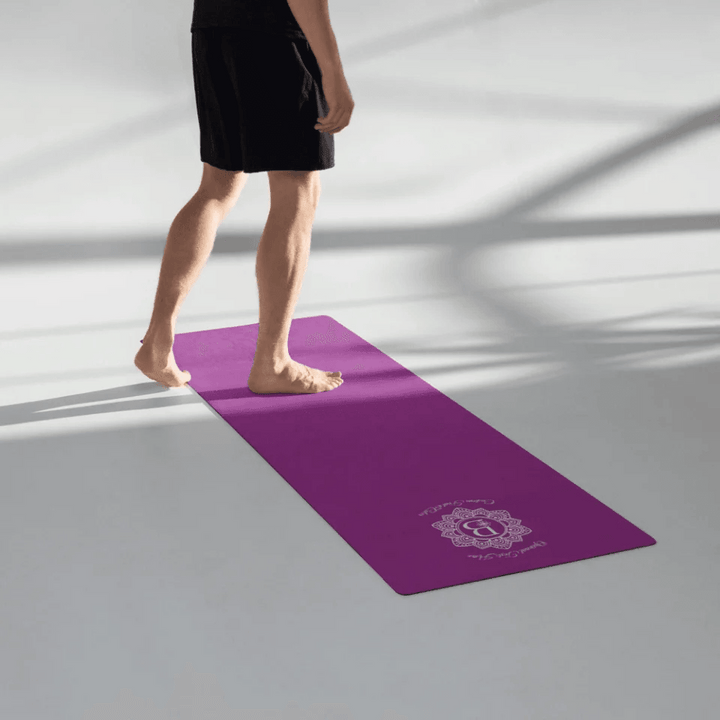 Custom Elegant Mandala Initial Yoga Mat - ARTFULANE