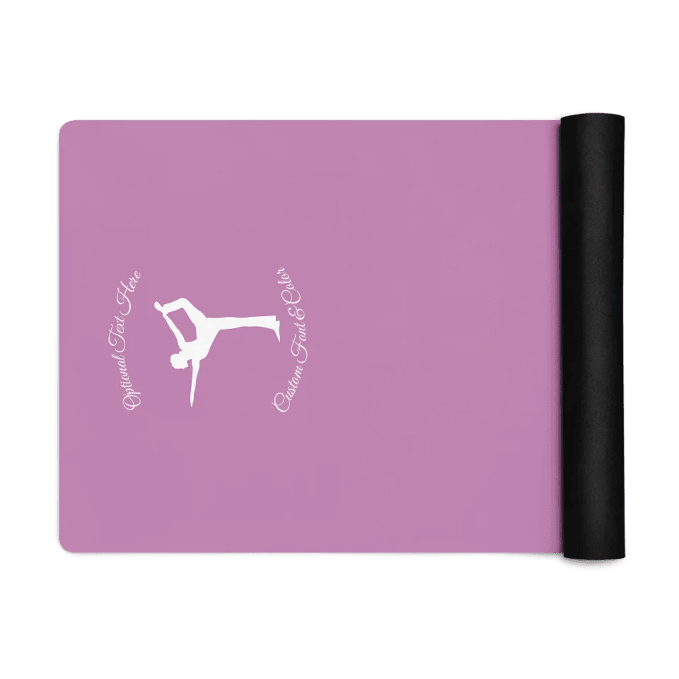 Custom Yoga Poses Yoga Mat - ARTFULANE