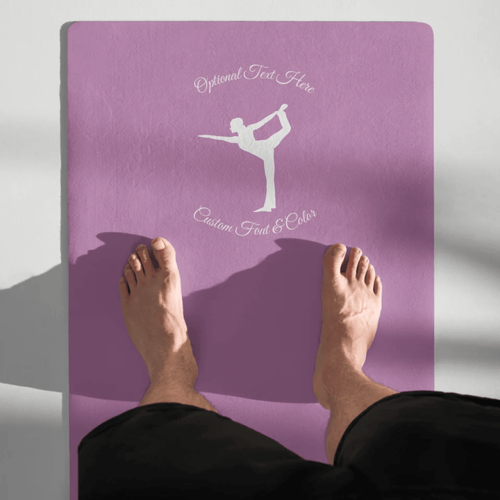 Custom Yoga Poses Yoga Mat - ARTFULANE