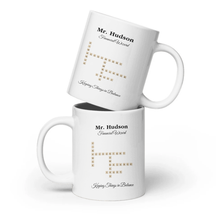 Custom Professions Word Tile Mug - ART-MUG396.29 - ARTFULANE