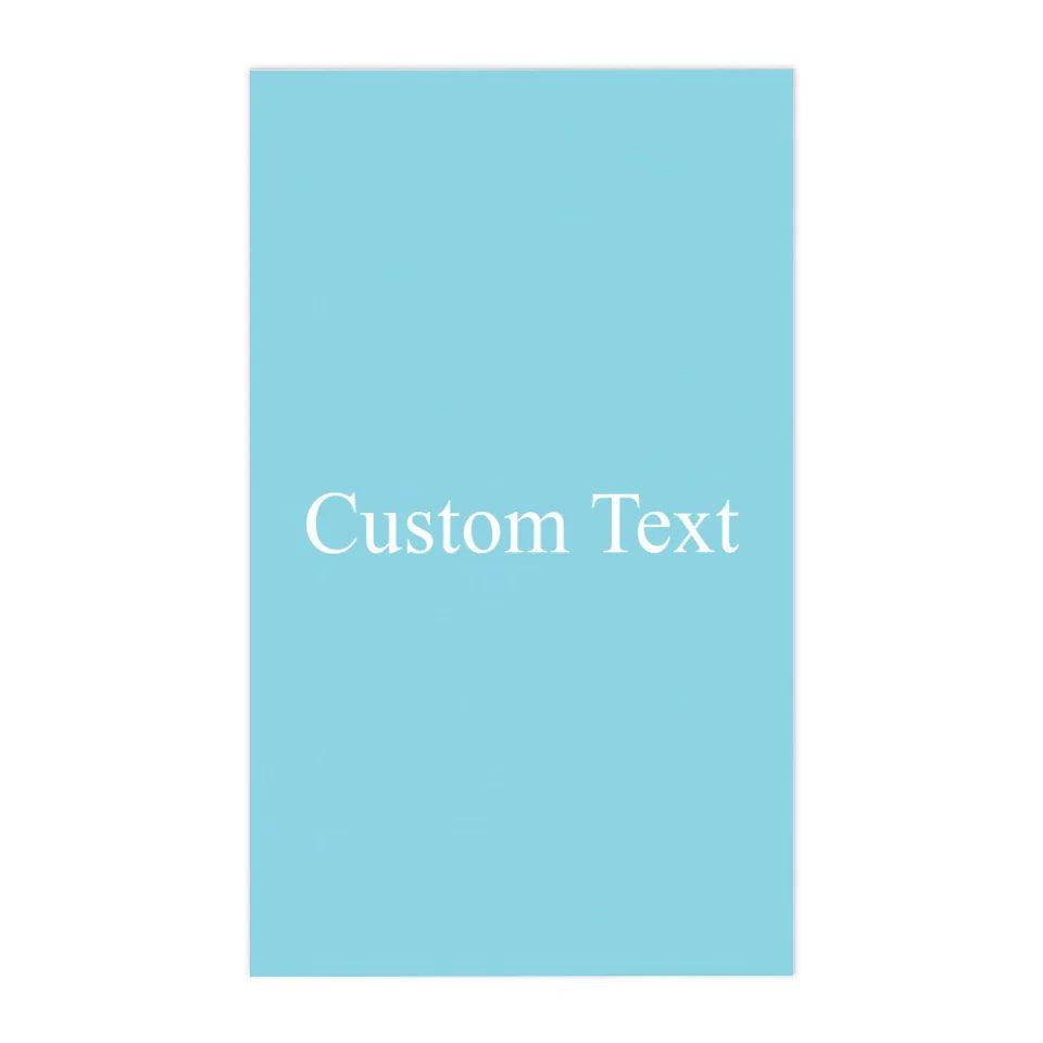 Custom Text Kitchen Linens - ARTFULANE