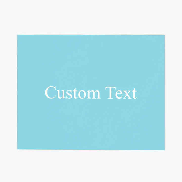 Custom Text Kitchen Linens - ARTFULANE