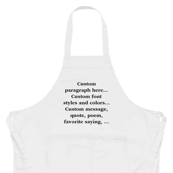 Custom Paragraph Kitchen Linens - ARTFULANE