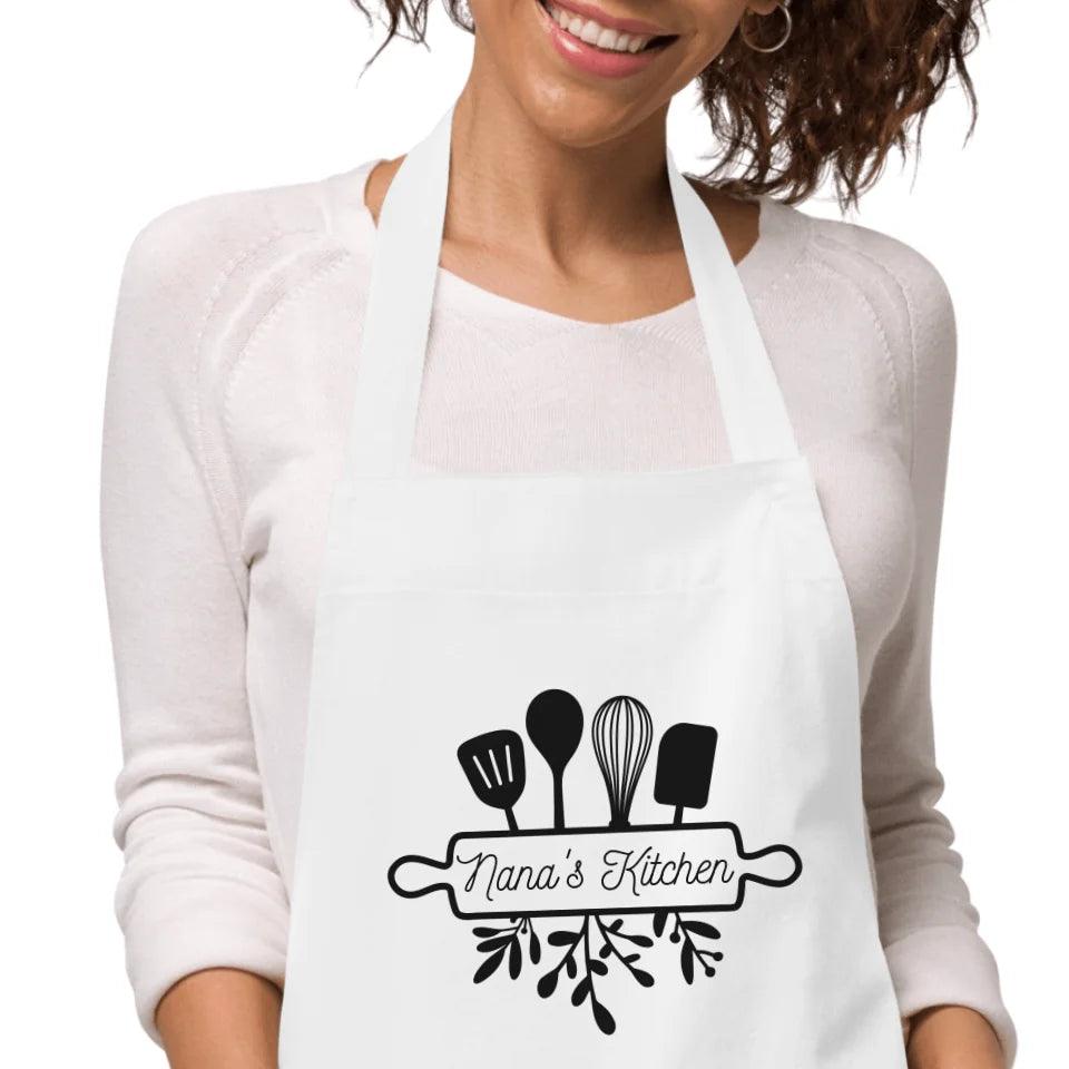 Custom Utensils Monogram Kitchen Linens - ART-KLN474 - ARTFULANE