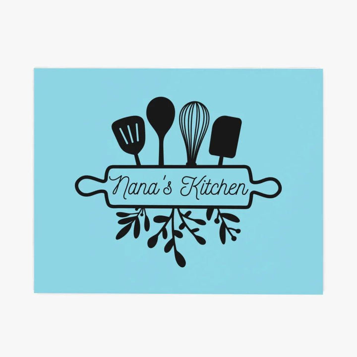 Custom Utensils Monogram Kitchen Linens - ART-KLN474 - ARTFULANE