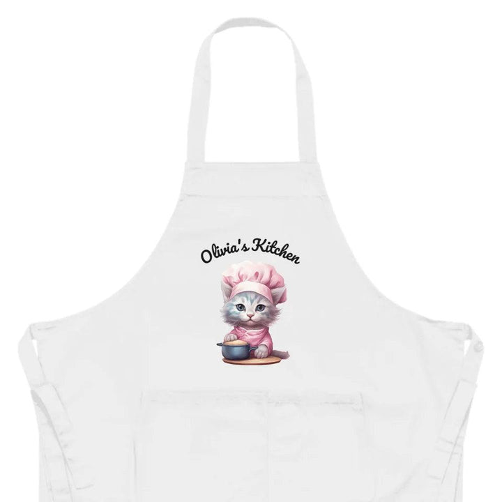 Custom Cat Chef Cooking Kitchen Linens - ARTFULANE