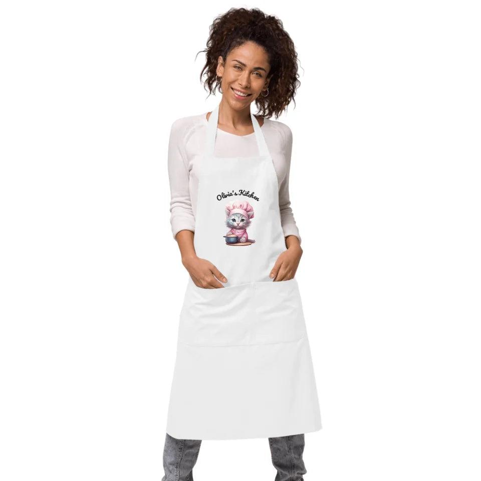 Custom Cat Chef Cooking Kitchen Linens - ARTFULANE