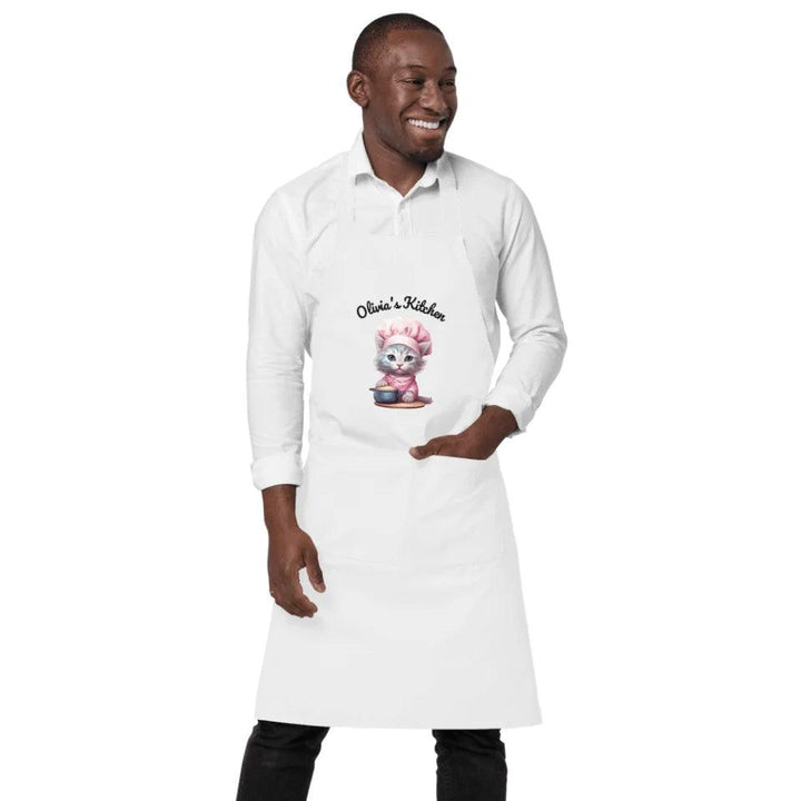 Custom Cat Chef Cooking Kitchen Linens - ARTFULANE