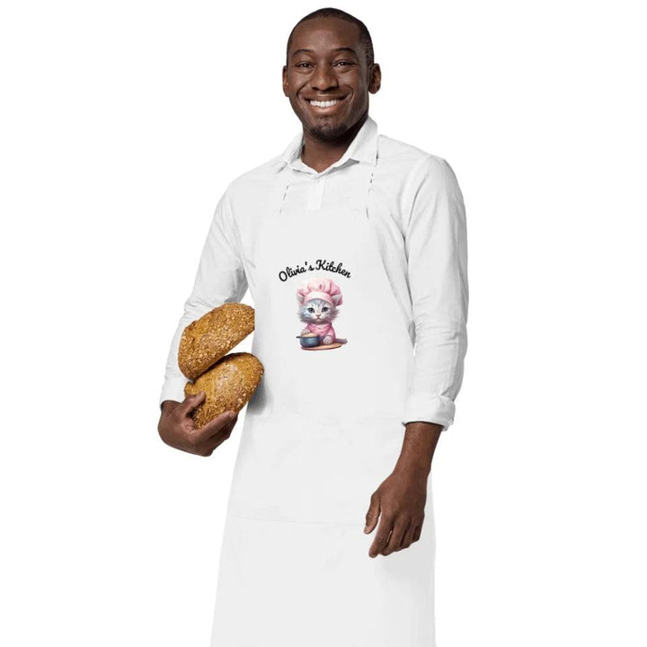 Custom Cat Chef Cooking Kitchen Linens - ARTFULANE