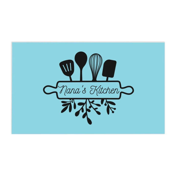 Custom Utensils Monogram Kitchen Linens - ART-KLN474 - ARTFULANE