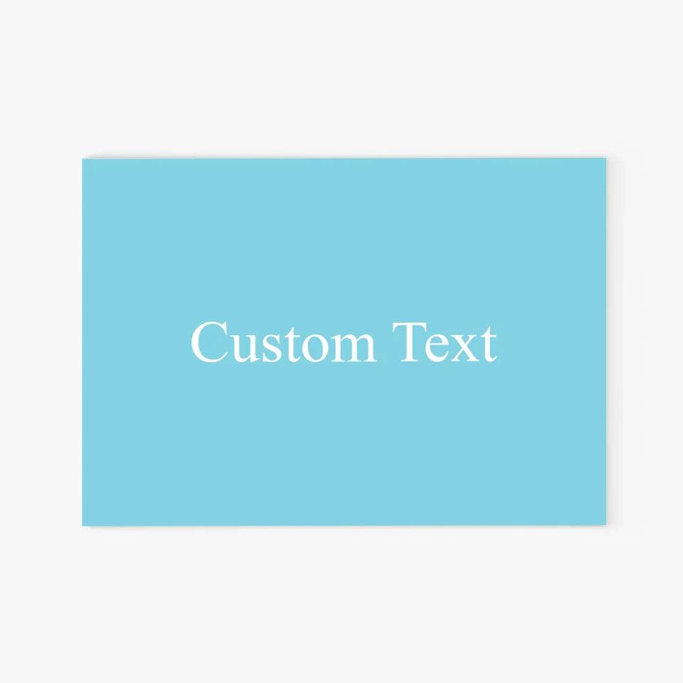 Custom Text Kitchen Accessories - ARTFULANE