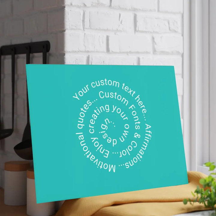 Custom Spiral Text Kitchen Accessories - ARTFULANE