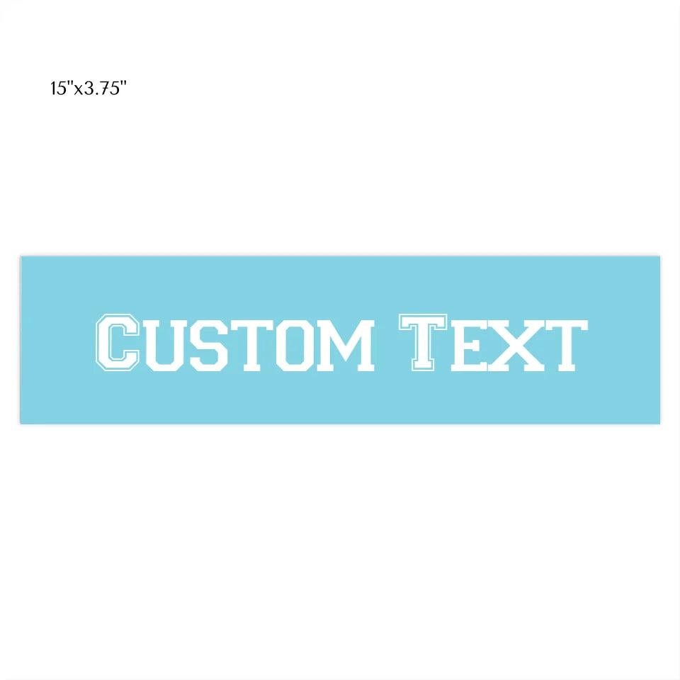 Custom Text Car Accessories - ARTFULANE