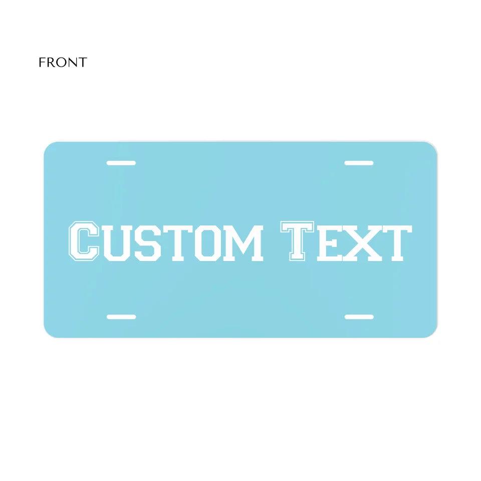 Custom Text Car Accessories - ARTFULANE