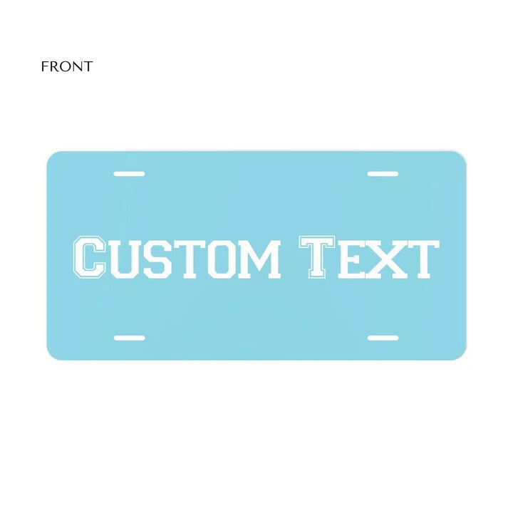 Custom Text Car Accessories - ARTFULANE