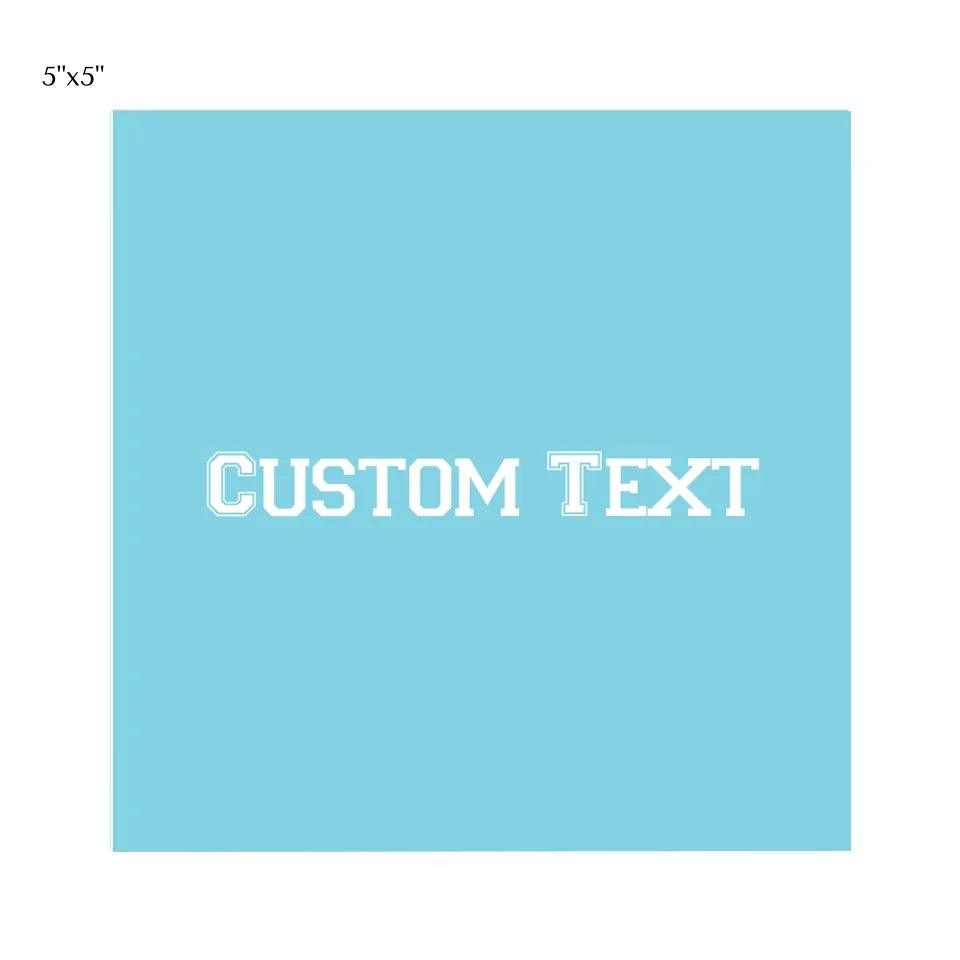 Custom Text Car Accessories - ARTFULANE