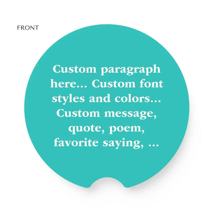 Custom Paragraph Car Accessories - ARTFULANE