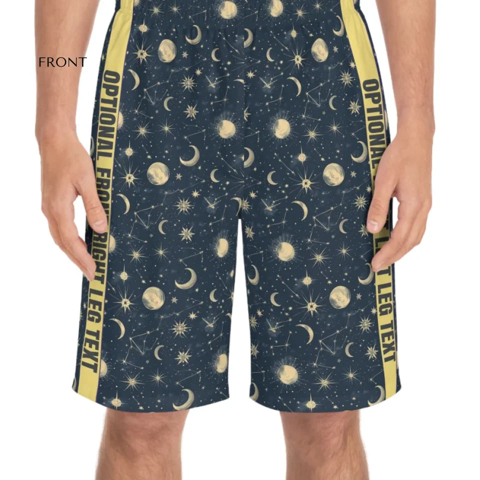 celestial-men's-board-shorts-Front-On-Person