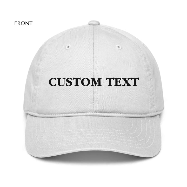 Custom Embroidered Organic Hats