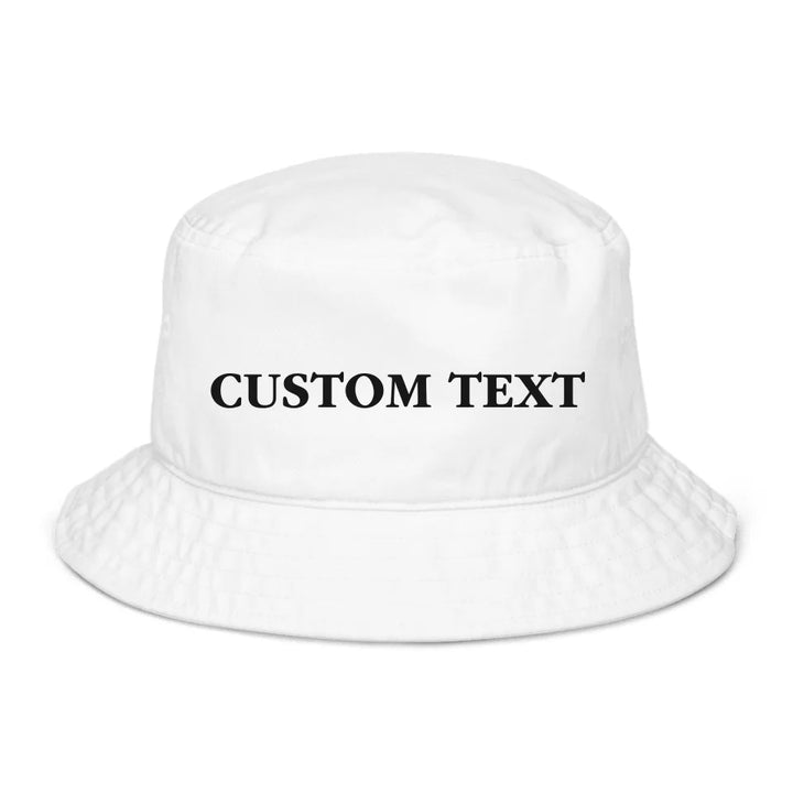 Custom Embroidered Organic Hats