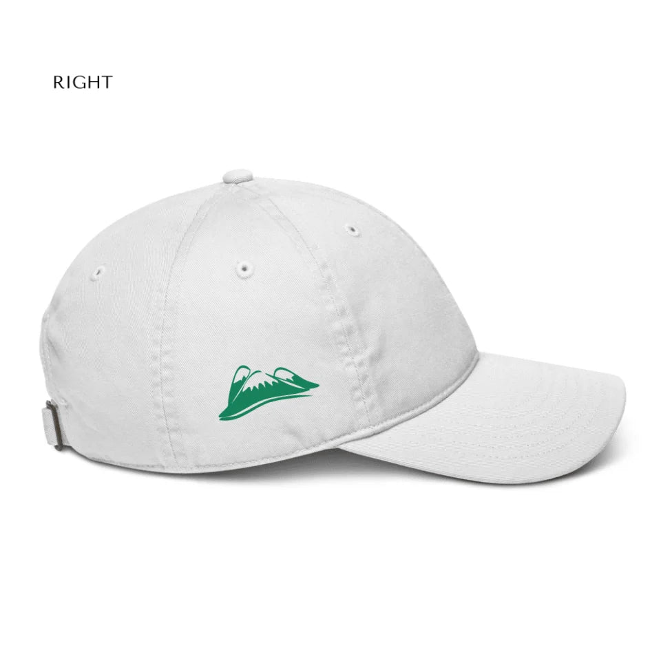 Custom Mountain Embroidered Organic Hats