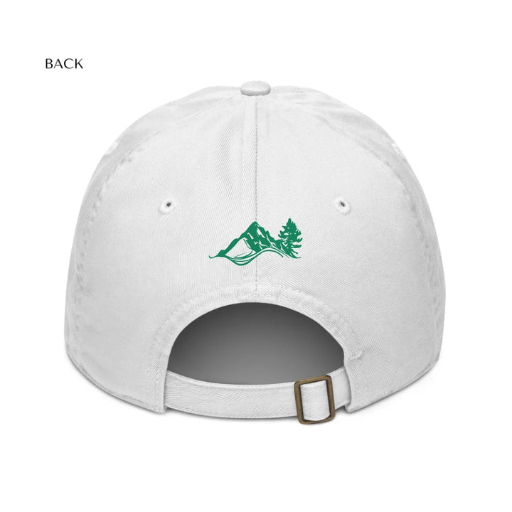 Custom Mountain Embroidered Organic Hats