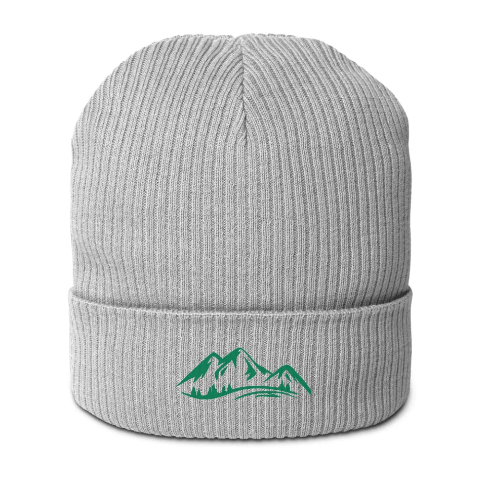 Custom Mountain Embroidered Organic Hats