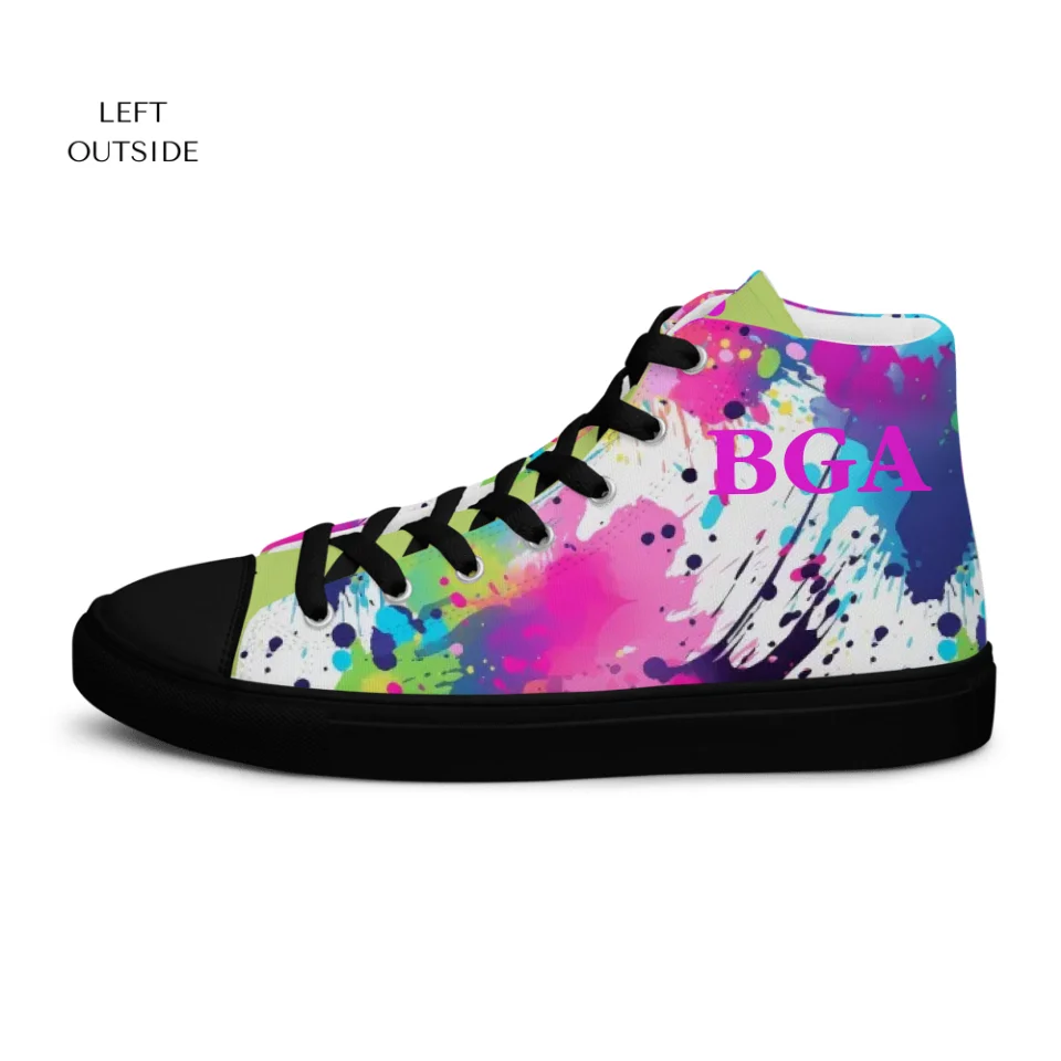 Custom Paint Splash Shoes