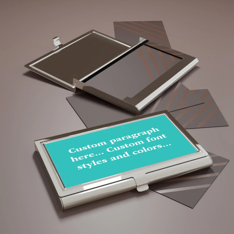 Business card holder context 2