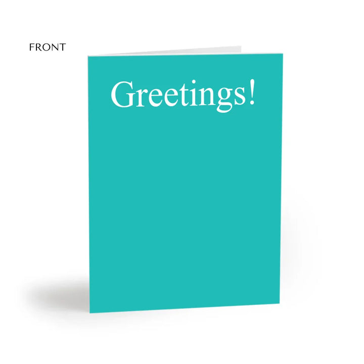 greeting card Front Vertical