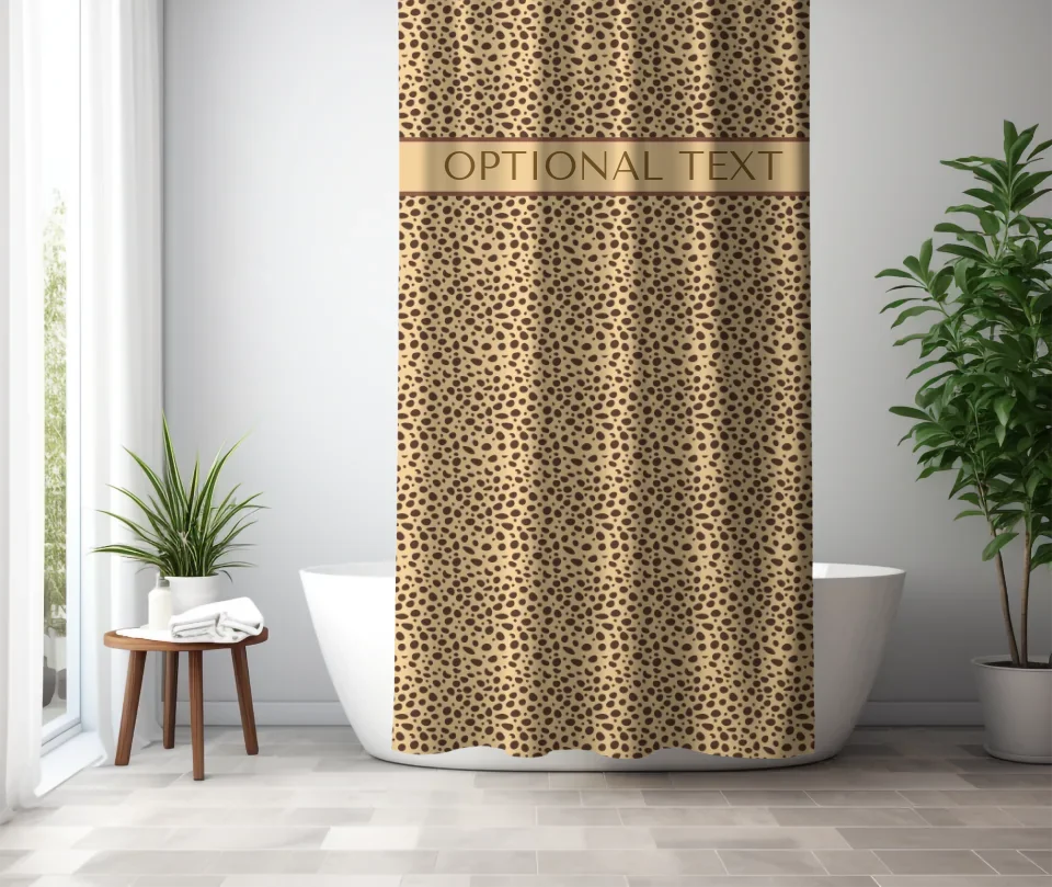 Shower Curtain Mockup Canva