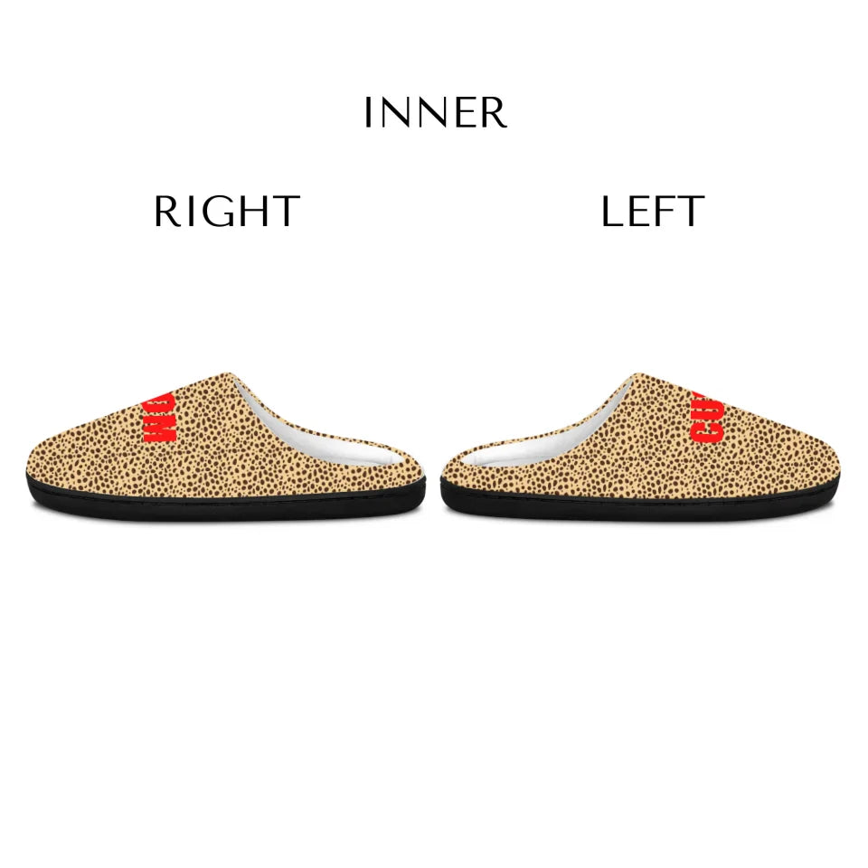 INDOOR WOMEN SLIPPERS Left and Right Slipper INNER