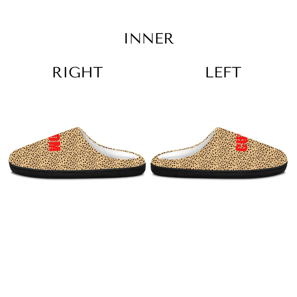 INDOOR WOMEN SLIPPERS Left and Right Slipper INNER