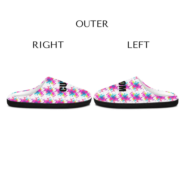 INDOOR WOMEN SLIPPERS Left and Right Slipper OUTER