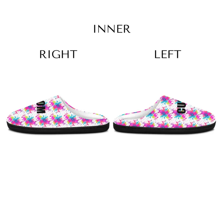 INDOOR WOMEN SLIPPERS Left and Right Slipper INNER