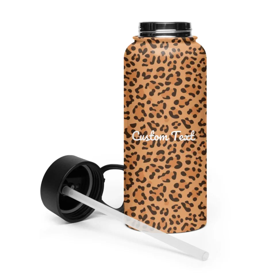 Custom Animal Print Water Bottles and Tumblers