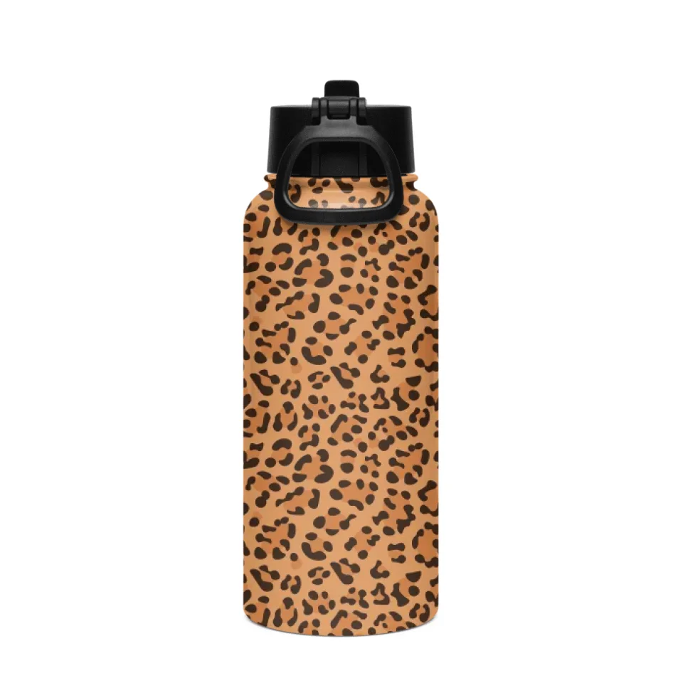 Custom Animal Print Water Bottles and Tumblers