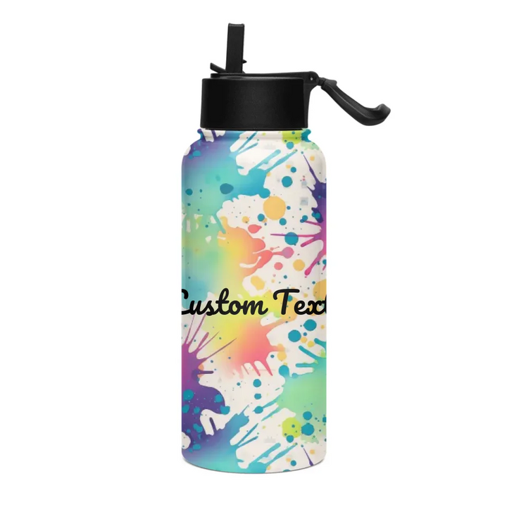 Custom Paint Splashes Bottles and Tumblers