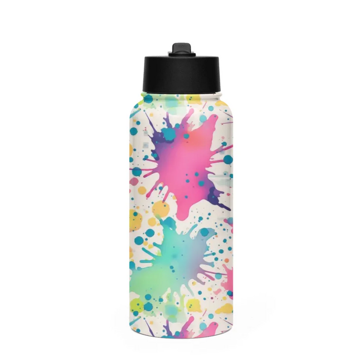 Custom Paint Splashes Bottles and Tumblers