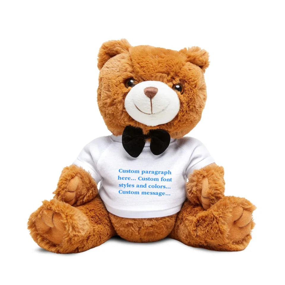 Teddy Bear with T-Shirt front