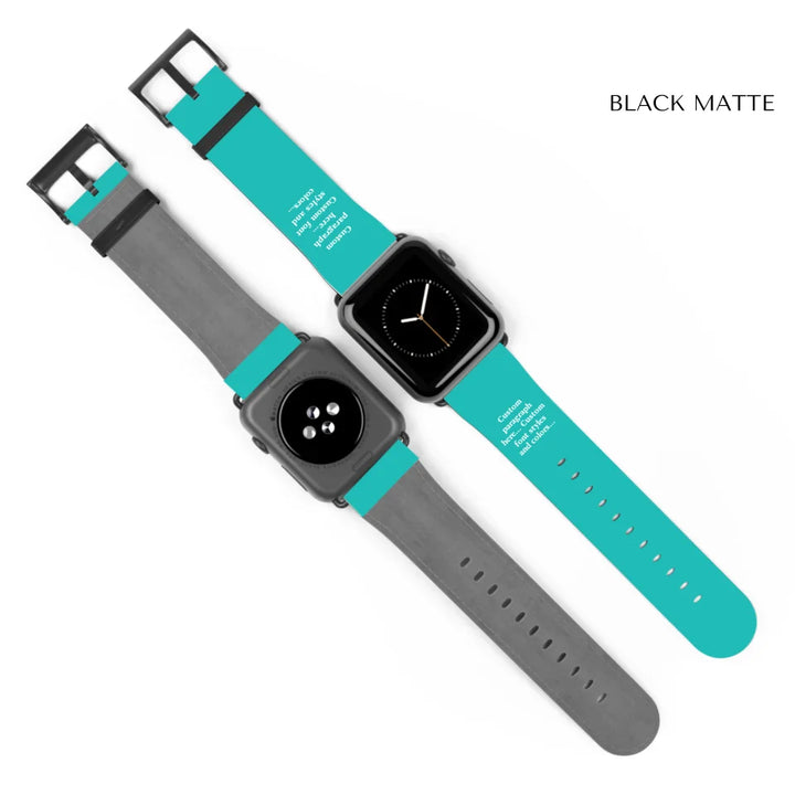 Watch Band Front and Back black base