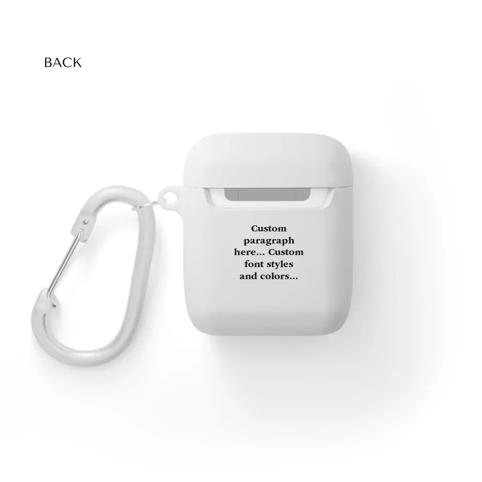 AirPods and AirPods Pro Case Cover Back