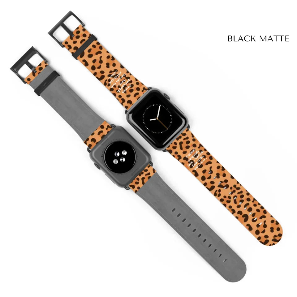 Watch Band Front and Back black base