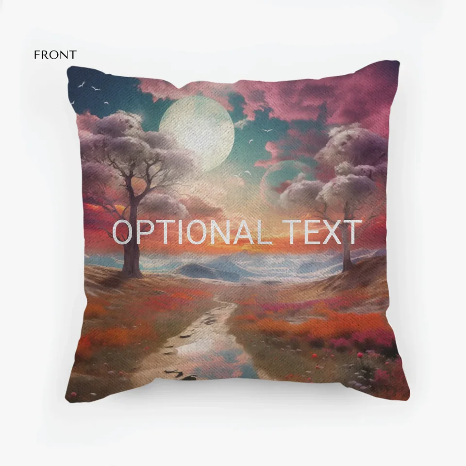 Custom Surrealist Throw Pillows