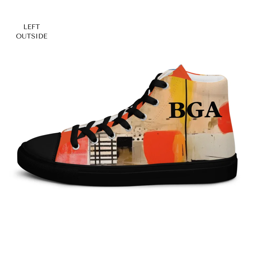 Custom Collage Art Shoes