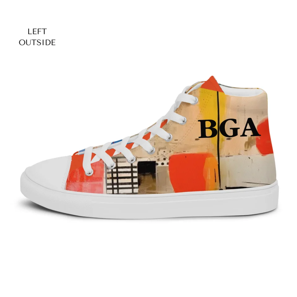 Custom Collage Art Shoes