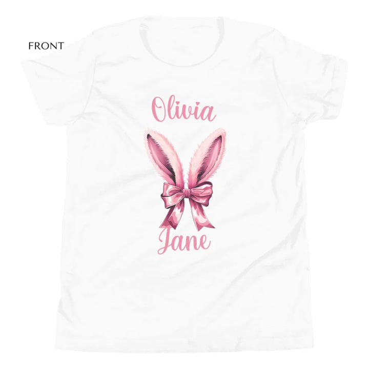 Custom T-Shirt | Easter Coquette Rabbit