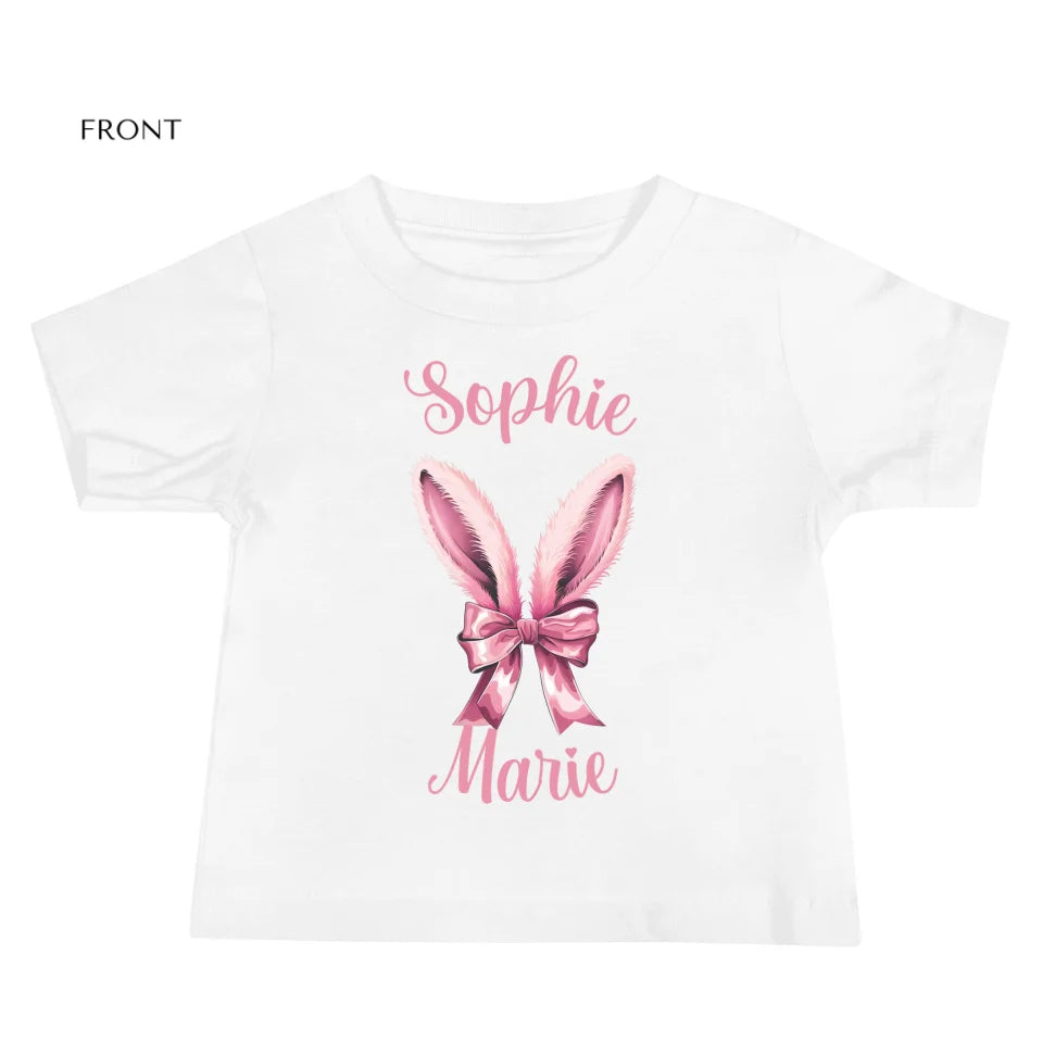 Custom T-Shirt | Easter Coquette Rabbit